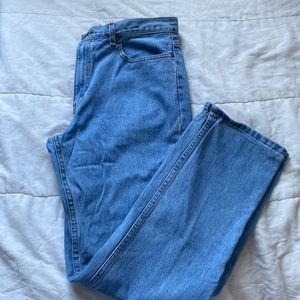 Straight Leg Jeans size 34x32.